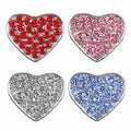 Parisian Pet 'Slide Heart Charm 5 pk' for Dogs & Cats – Fun & Stylish Pet Accessory, Various Colors