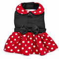 Parisian Pet ‘Polka Dot Dog Dress’ Cute Outfit for Dogs & Cats Red